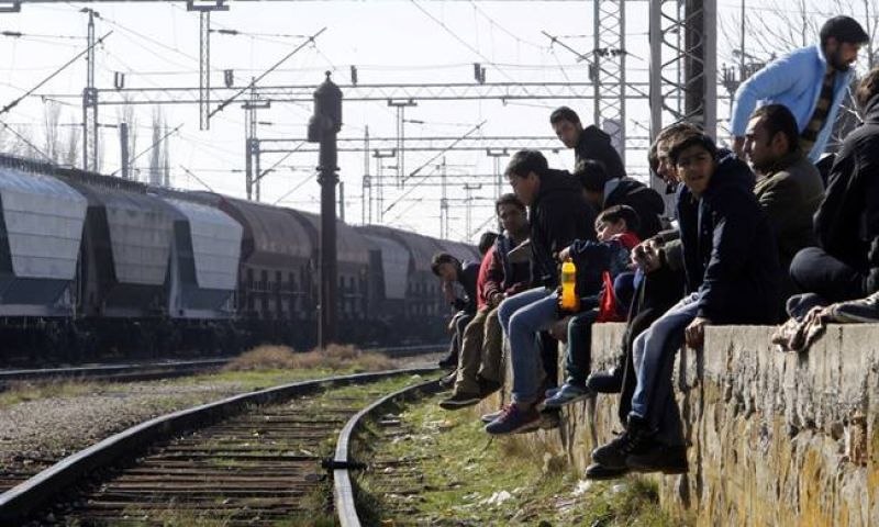 Ξανά κλειστή η σιδηροδρομική γραμμή στην Ειδομένη