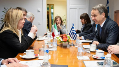 Επίσκεψη Μελόνι στην Ελλάδα πριν τις εκλογές-Συζητήσεις για Hellenic train