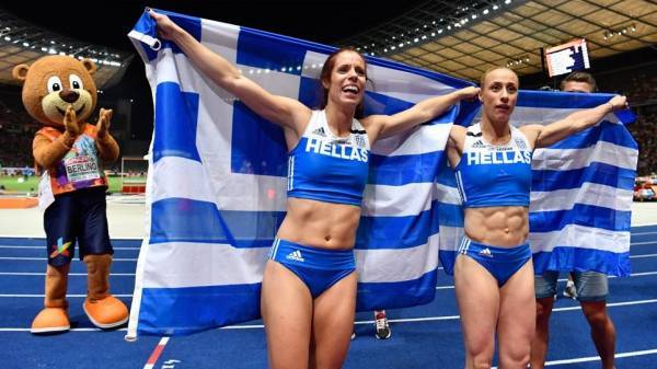 Στην κορυφή της Ευρώπης οι «χρυσές» Στεφανίδη και Κυριακοπούλου