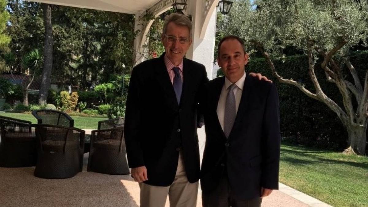 Συνάντηση Πλακιωτάκη - Πάιατ: Εξαιρετικές σχέσεις στο ναυτιλιακό τομέα