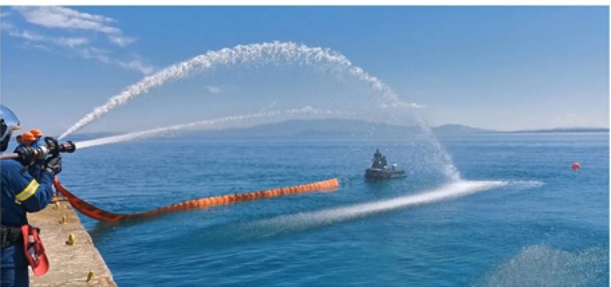 Revoil: Άσκηση αντιμετώπισης ρύπανσης στην εγκατάσταση καυσίμων