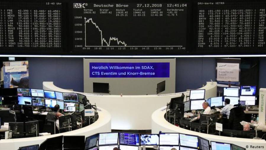 Ανησυχία επικρατεί στις ευρωπαϊκές αγορές