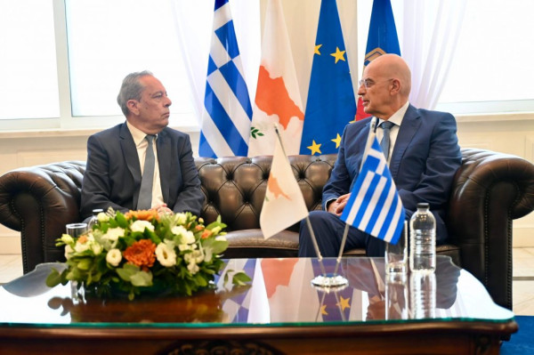 Συνάντηση Δένδια-Πάλμα: Ικανοποίηση για την «Ασπίδα του Αχιλλέα» - Το State Department στηρίζει Αθήνα–Τελ Αβίβ