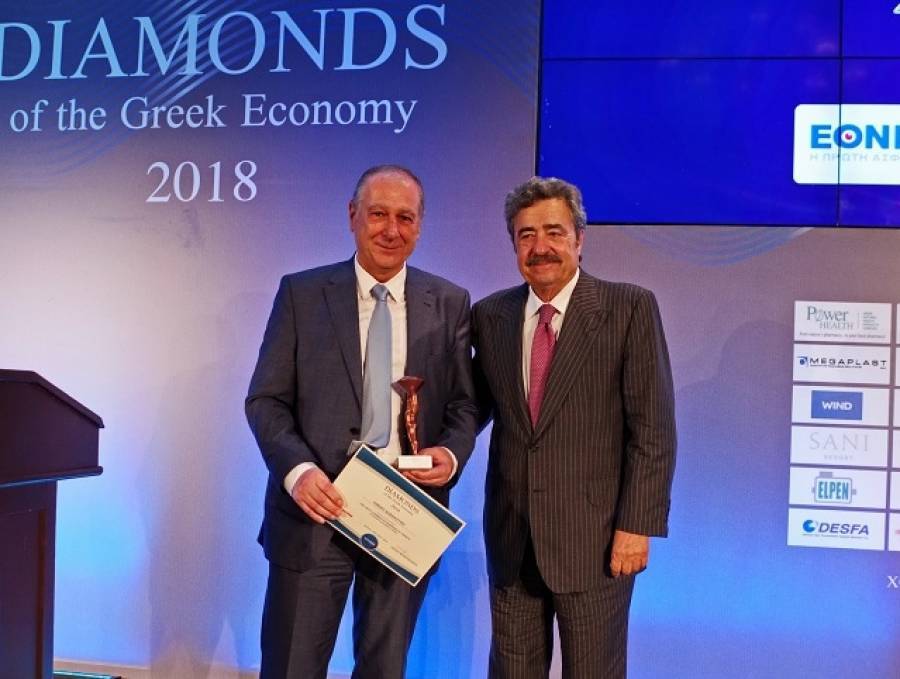 Έλαμψε η Εθνική Ασφαλιστική στα Diamonds of the Greek Economy 2018