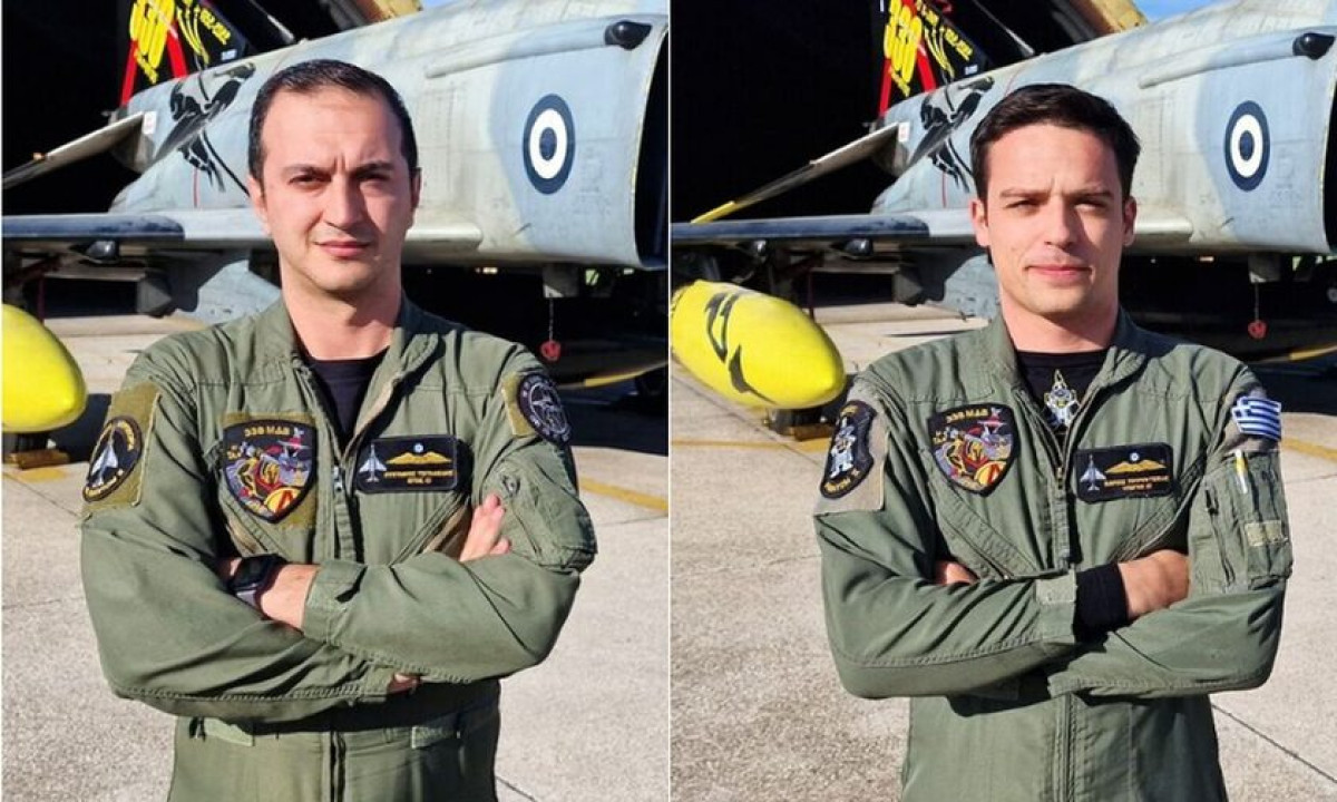 Βαθμός αντιπτέραρχου απονεμήθηκε στους πιλότους του F-4