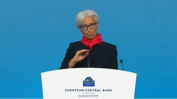 Λαγκάρντ: Υψηλός βραχυπρόθεσμα ο πληθωρισμός- Σταδιακή μείωση το 2022