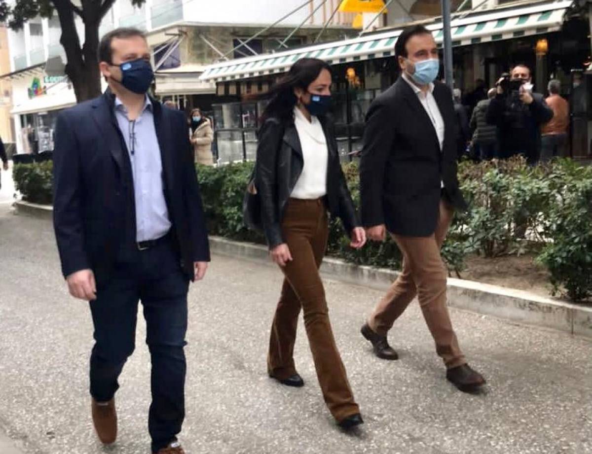 Επίσκεψη της Δόμνας Μιχαηλίδου σε προνοιακές δομές σε Τρίκαλα,Λάρισα, Θεσσαλονίκη