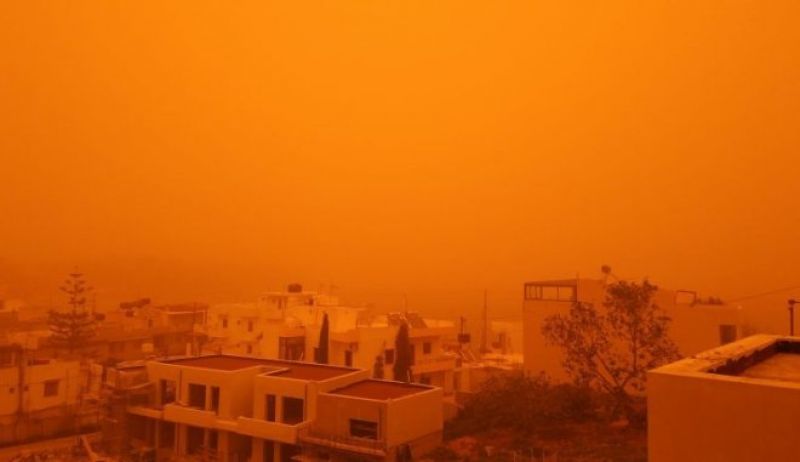 Μέχρι την Πέμπτη θα μας «βασανίζει» η αφρικανική σκόνη