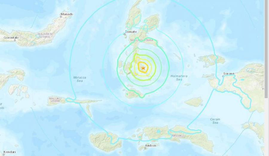 Σεισμός 7,3 βαθμών στο ανατολικό τμήμα της Ινδονησίας