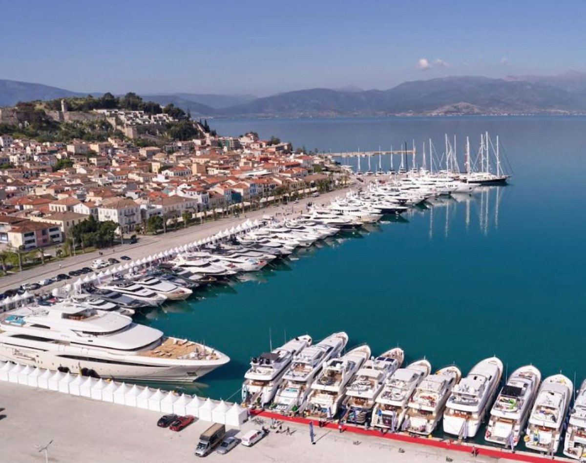 Η ελίν Χρυσός Χορηγός του 8ου Mediterranean Yacht Show
