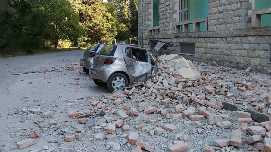 Διπλός σεισμός στην Αλβανία-Κατέρρευσαν κτίρια- Αισθητός και στην Ελλάδα