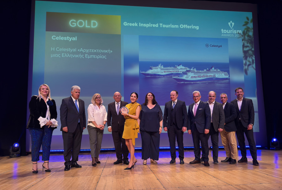 Η Celestyal αφήνει χρυσό ελληνικό αποτύπωμα στα Tourism Awards 2026 με 7 κορυφαίες διακρίσεις