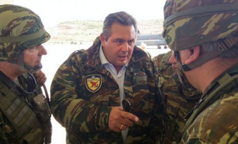 Καμμένος: Άμεση εμπλοκή σε περίπτωση τουρκικής παραβίασης εθνικού εδάφους