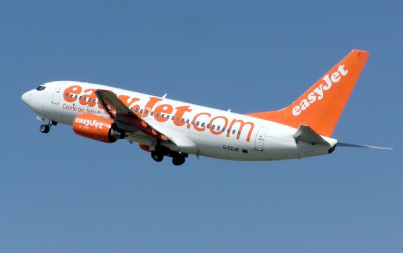 Αύξηση των επιβατών της Easyjet τον Ιούλιο