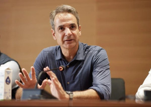 Μητσοτάκης: Υδροδότηση και απεγκλωβισμοί οι προτεραιότητες