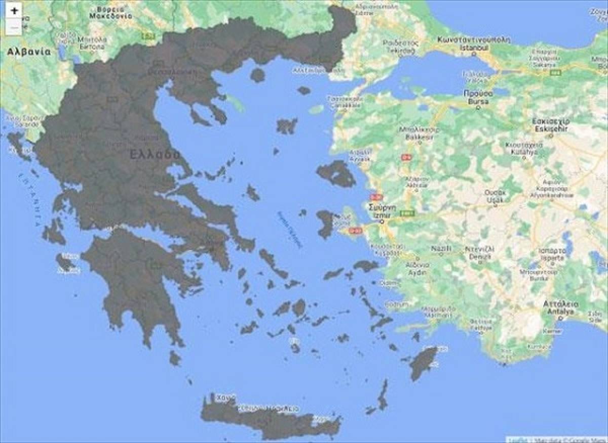 «Ολόγκριζος» ο νέος χάρτης υγειονομικής ασφάλειας για την Ελλάδα