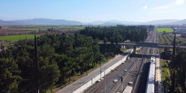 ΟΣΕ: Σε λειτουργία το νέο ηλεκτροκινούμενο σιδηροδρομικό τμήμα Τιθορέα- Δομοκός