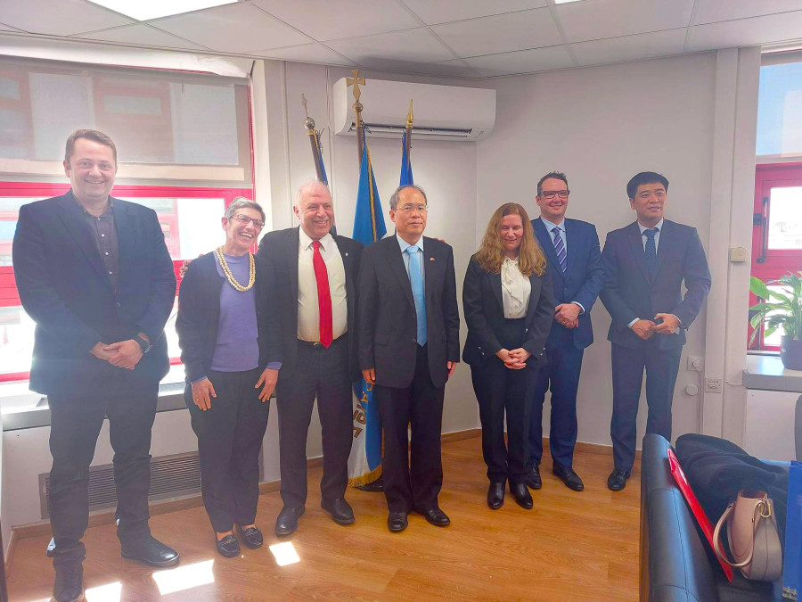 Πανεπιστήμιο Πειραιώς: Επίσκεψη του Πρέσβη της Λαϊκής Δημοκρατίας της Κίνας