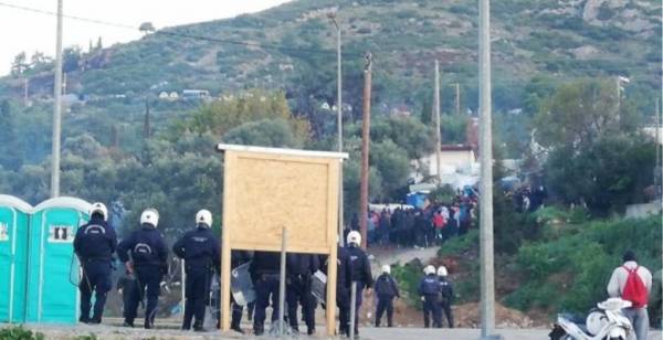 Συλλήψεις για τα επεισόδια στο ΚΥΤ της Σάμου