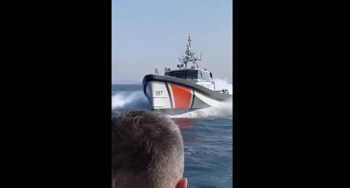 Ελληνικό Λιμενικό: Παρενοχλήσεις από τουρκικές ακταιωρούς ανοιχτά της Λέσβου (videos)