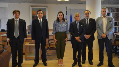 Συνάντηση Κεφαλογιάννη με τον νέο πρόεδρο του Ιαπωνο-Ελληνικού Συνδέσμου