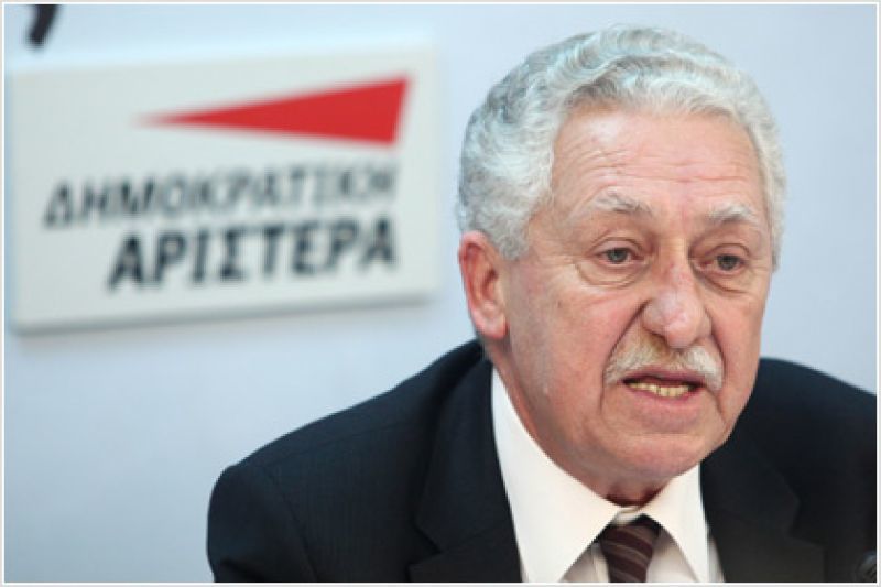 Εθνική συνεννόηση για το χρέος ζήτησε ο Φ. Κουβέλης