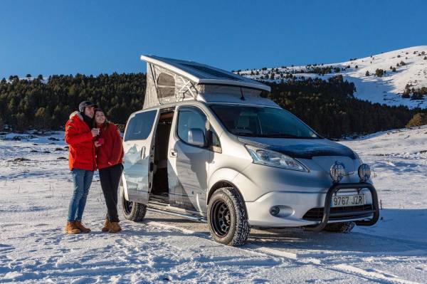 Το Nissan e-NV200 Winter Camper είναι μια μίνι σουίτα για διακοπές όλο τον χρόνο