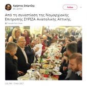 Τρελό γλέντι με τον Σπίρτζη...