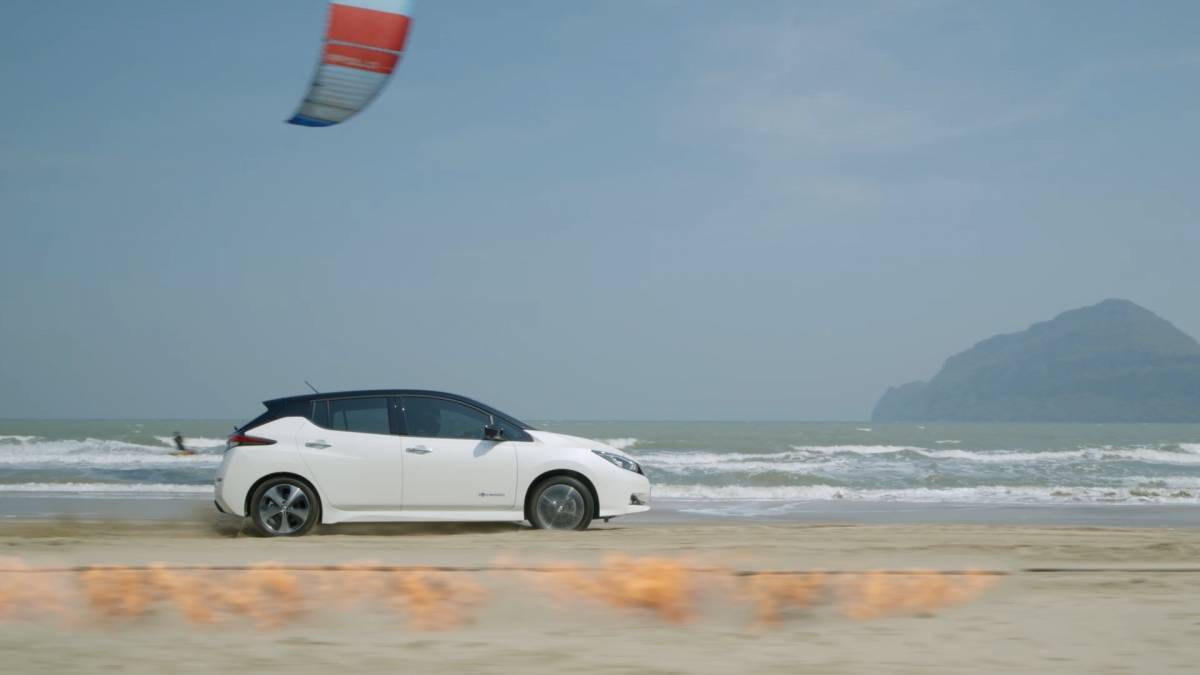 Το Nissan LEAF τολμά να “προκαλέσει” τη Μητέρα Φύση
