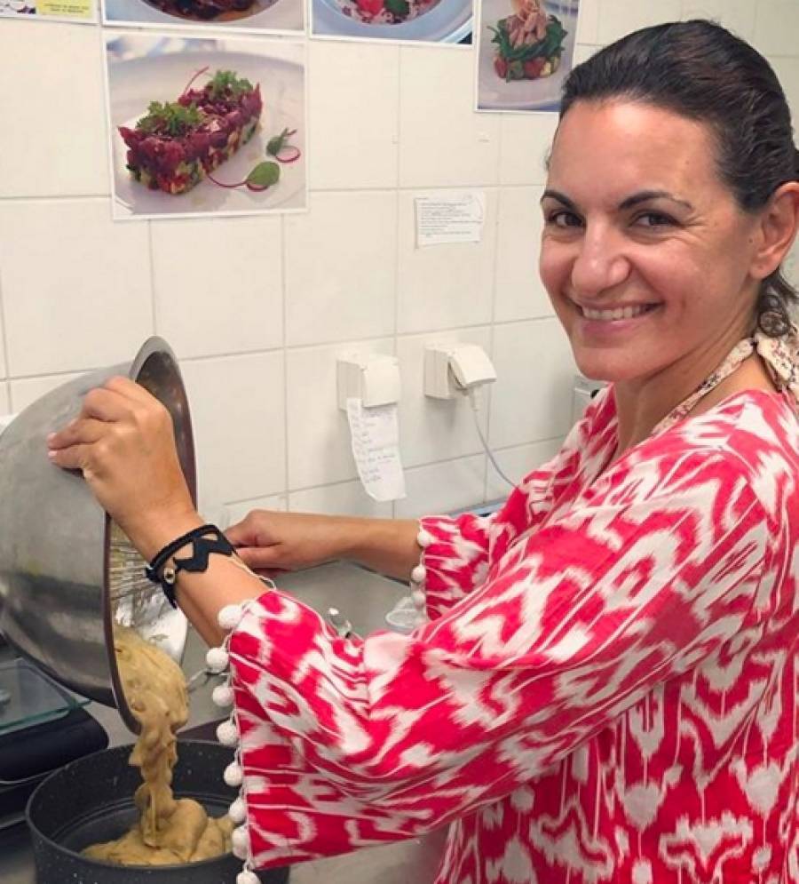 Η Όλγα το 'ριξε στις φανουρόπιτες...
