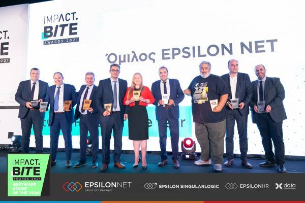 Epsilon Net: Δέκα διακρίσεις στα IMPACT BITE Awards 2021
