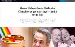 Διεθνής τύπος για Μητσοτάκη: Τα ομόφυλα ζευγάρια τολμούν να ονειρεύονται