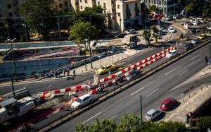 Περιφέρεια Αττικής: Οι εργασίες στη Λ.Συγγρού λόγω σοβαρών καθιζήσεων