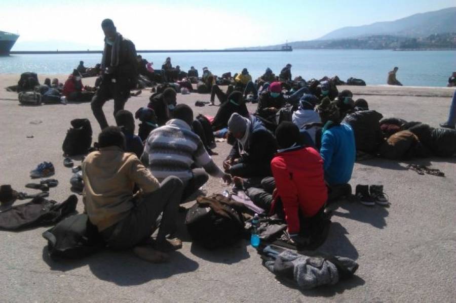 5.813 άτομα ζήτησαν άσυλο στα νησιά Βορείου Αιγαίου τον Αύγουστο