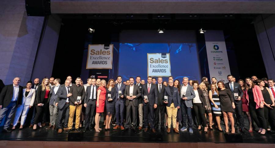 Όμιλος ΟΤΕ:Πρωταγωνιστής στα Sales Excellence Awards 2019 με 21 βραβεία
