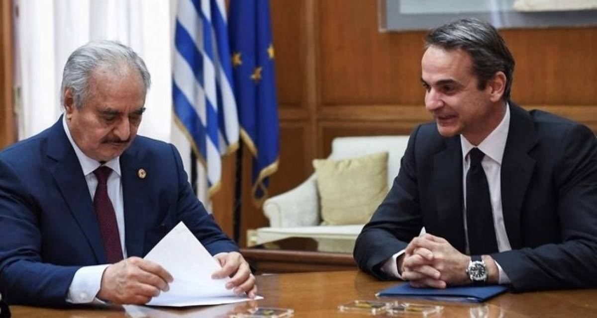 Τι συζήτησαν Μητσοτάκης - Χαφτάρ