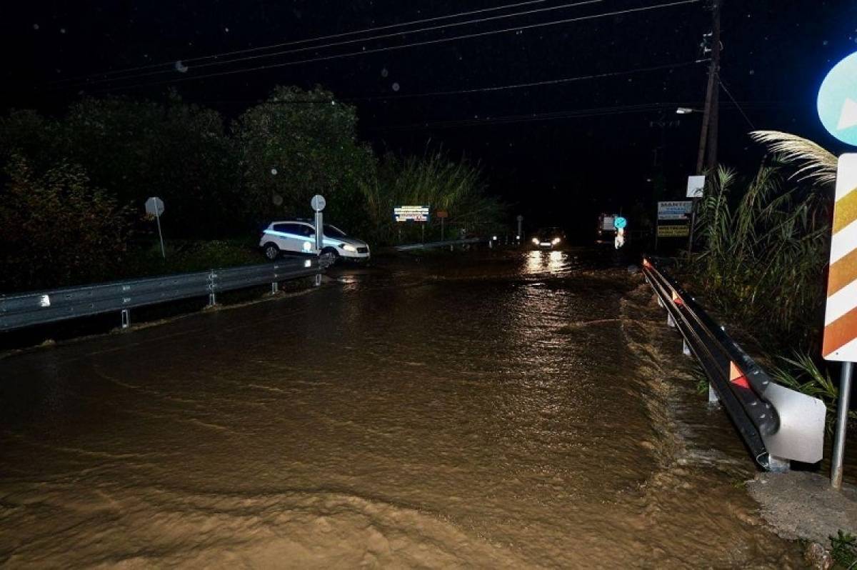Προβλήματα από την κακοκαιρία σε Χαλκιδική και Θάσο