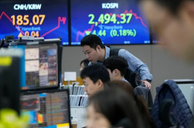 Οι ασιατικές αγορές συντονίστηκαν με τη «βουτιά» της Wall Street
