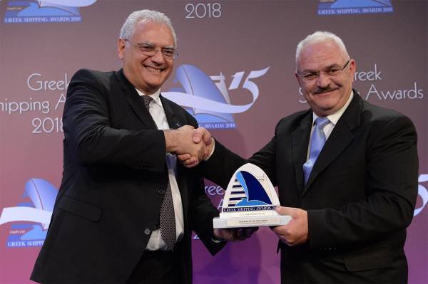 «Ναυτικός της Χρονιάς» ο capt. Ευστράτιος Καβρό της ΑΝΕΚ LINES