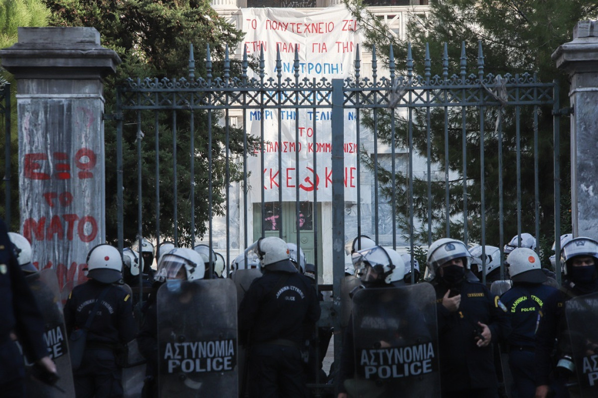 5.500 αστυνομικοί επί ποδός για τη φετινή επέτειο του Πολυτεχνείου