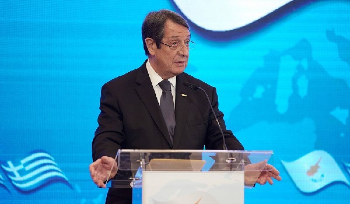 Αναστασιάδης σε Τσαβούσογλου: Αναγνωρίστε την Κυπριακή Δημοκρατία και μετά συνομιλούμε