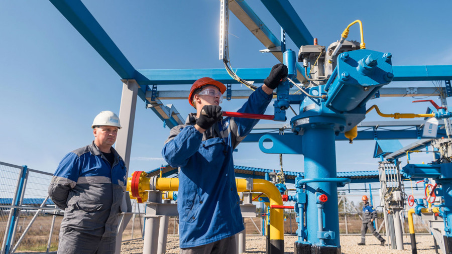 Gazprom: Σταθερές οι ροές φυσικού αερίου στην Ευρώπη μέσω Ουκρανίας