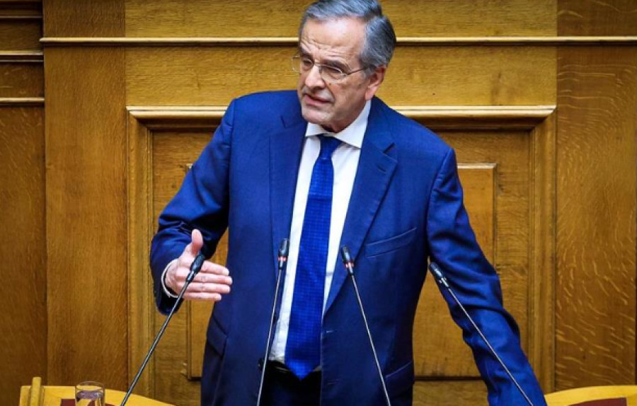 Δριμεία κριτική Σαμαρά στον Μητσοτάκη για την εξωτερική πολιτική