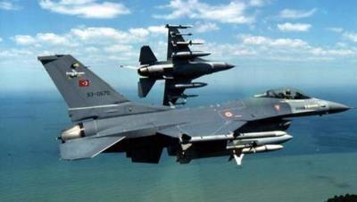 Υπερπτήση τουρκικών F-16 πάνω από τη Ρω