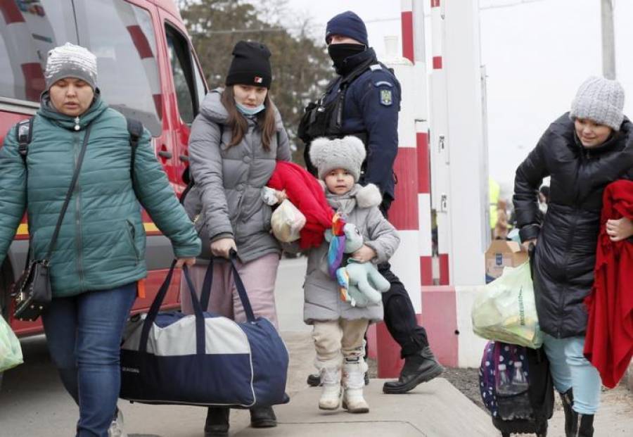 Άλλοι 262 Ουκρανοί πρόσφυγες στην Ελλάδα το τελευταίο 24ωρο
