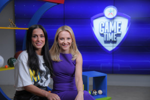 H Χριστίνα Σάλτη στο GAME TIME για τον Ματίας Αλμέιδα και την «Παράλληλη Αγάπη» στο OPAP ARENA