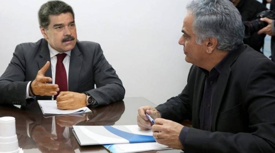 Η αριστερή κρυάδα με την επίσκεψη Μαδούρο