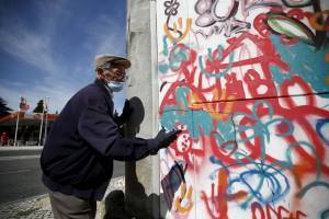 Street artists χωρίς ηλικία
