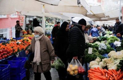 Τουρκία: Υποχώρησε στο 55,18% ο πληθωρισμός τον Φεβρουάριο