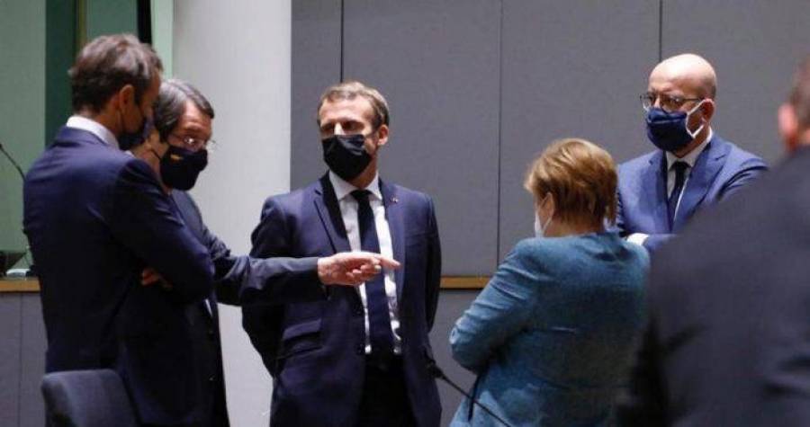 Αίτημα Μητσοτάκη σε Μακρόν-Μισέλ για κυρώσεις στην Τουρκία